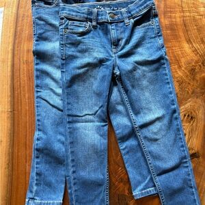 Primary SET OF 2 Slim Jeans Size 6, NEW